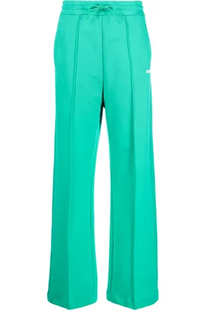 Msgm Pants con logo estampado