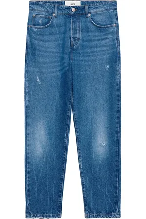 Ami Jeans rectos con parche del logo