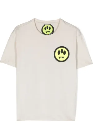BARROW Playera con motivo Smiley