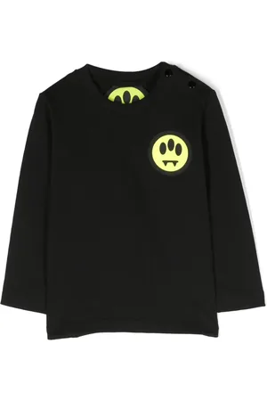 BARROW Playera manga larga con logo estampado