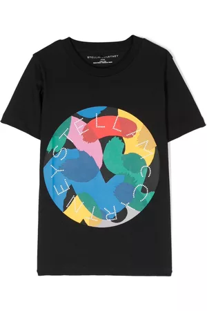 Stella McCartney Playera con estampado gráfico