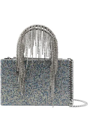 KARA Tote con detalle de cristal