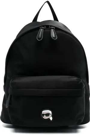 Karl Lagerfeld Mochila con parche del logo