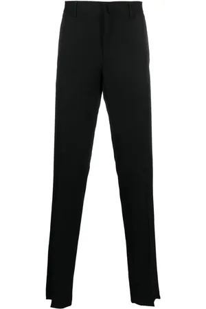 Lanvin Pantalones de vestir con ribete satinado