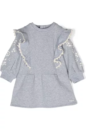 Chloé Vestido con logo bordado