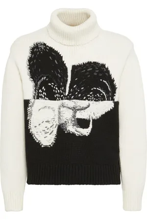 Alexander McQueen Suéter spliced orchid