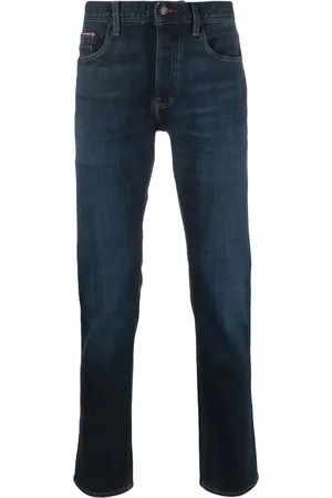 Tommy Hilfiger Pantalones rectos Denton con tiro medio
