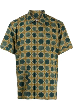 ENGINEERED GARMENTS Camisa con motivo zalij