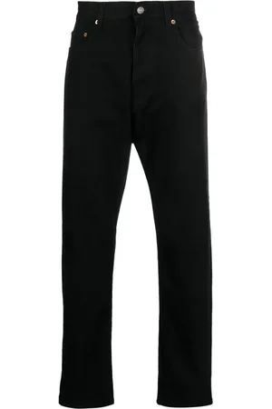 haikure Jeans rectos con efecto lavado