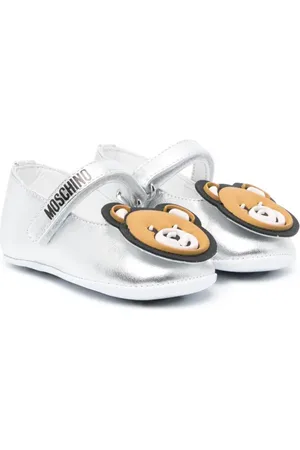 Moschino Flats con parche Teddy Bear