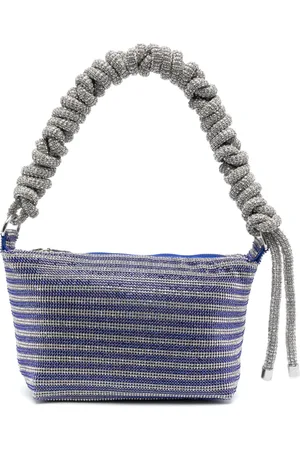 KARA Bolsa de hombro para celular Crystal Mesh