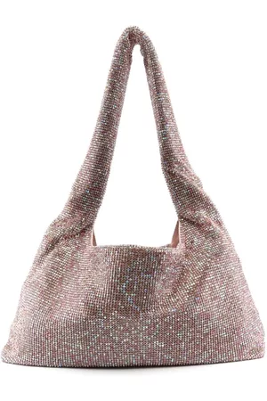 KARA Bolsa de hombro Crystal Mesh