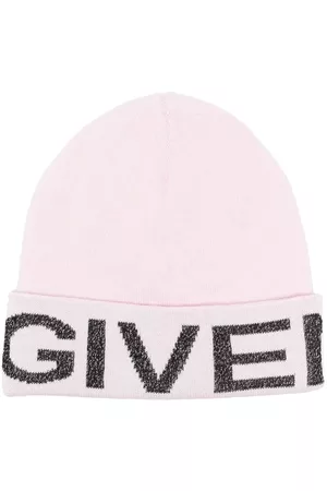 Givenchy Gorro tejido con logo en jacquard