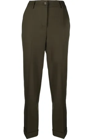 P.A.R.O.S.H. Pantalones de vestir con tiro alto