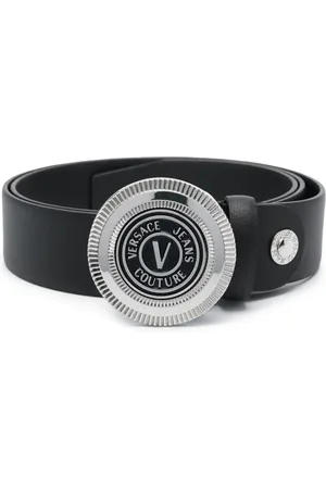 VERSACE Cinturón con hebilla del logo