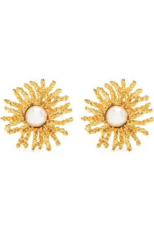 Kenneth Jay Lane Aretes Coral Reef