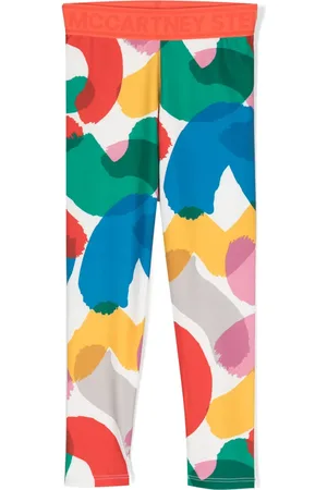Stella McCartney Leggins con logo estampado