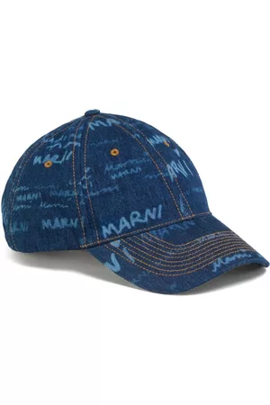 Marni Gorra de mezclilla Mega