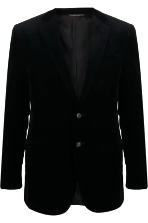 CANALI Saco de esmoquin de terciopelo con botones