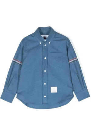 Thom Browne Camisa con detalle de rayas
