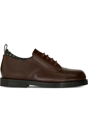 Etro Zapatos derby con estampado de cachemira