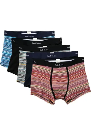 Paul Smith Pack de cinco bóxeres con logo estampado