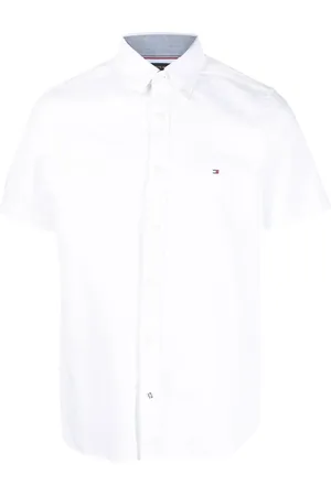Tommy Hilfiger Camisa manga corta con logo bordado