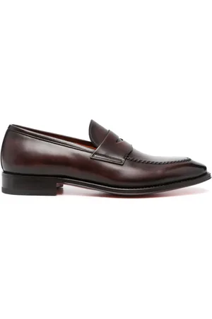 santoni Mocasines penny pulidos