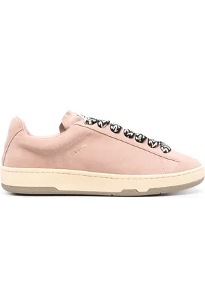 Lanvin Tenis bajos con parche del logo