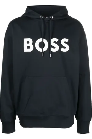 HUGO BOSS Hoodie con logo estampado