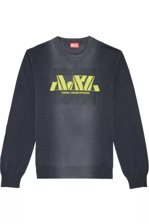 Diesel Suéter K-Samos con logo en intarsia