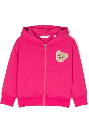 Palm Angels Hoodie Pop Pa Bear con cierre