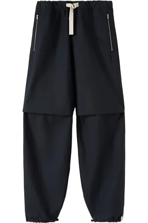 Jil Sander Pantalones tapered con paneles