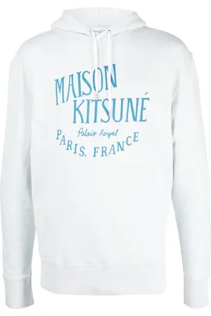 Maison Kitsuné Hoodie con logo estampado