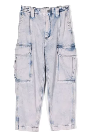 DKNY Jeans ajustados con parche del logo