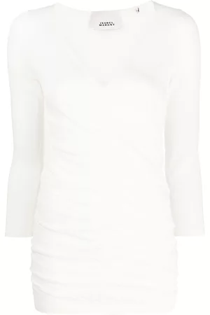 Isabel Marant Top Acara de manga larga