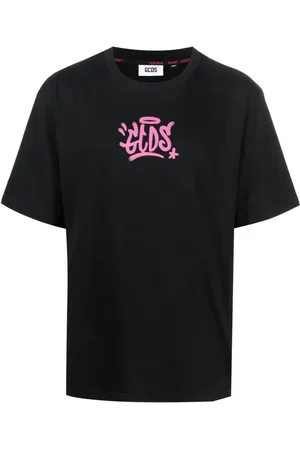GCDS Playera con estampado de grafiti