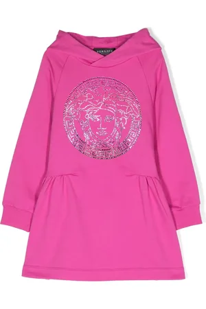 VERSACE Vestido estilo sudadera con motivo Medusa Head