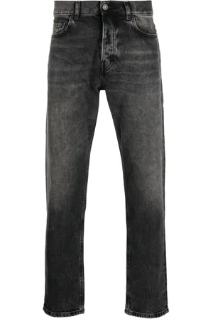 haikure Jeans rectos con efecto lavado