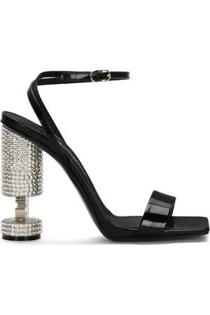 Dolce & Gabbana Tenis con letras del logo y detalles de cristal