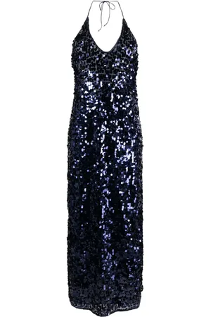Oseree Vestido con cuello halter