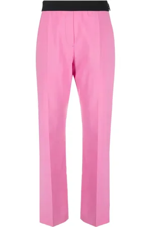 Msgm Pantalones ajustados con logo en la pretina