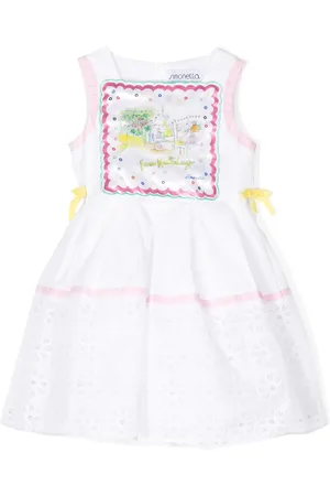Simonetta Vestido con estampado gráfico