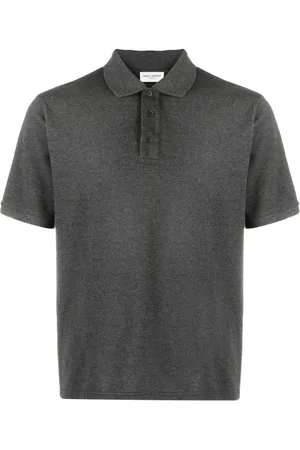 Saint Laurent Playera tipo polo manga corta
