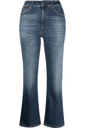 haikure Jeans capri con tiro medio