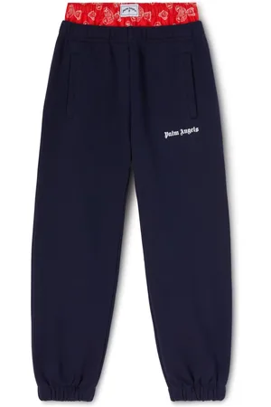 Palm Angels Pants Bears con pretina elástica