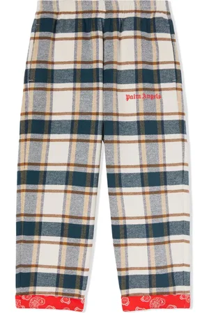 Palm Angels Pantalones con logo estampado