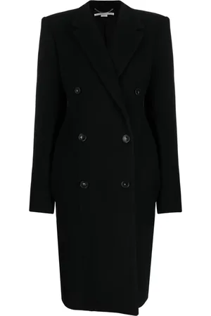 Stella McCartney Abrigo con doble botonadura