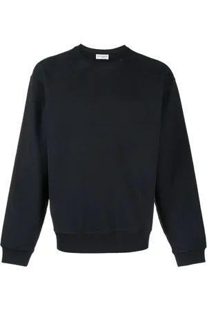 Saint Laurent Sudadera con logo bordado