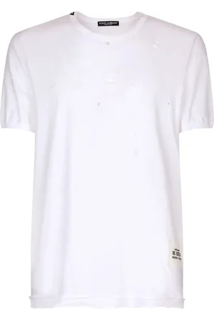 Dolce & Gabbana Playera con efecto envejecido